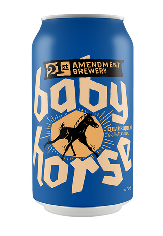 21st Amendment Brewery's Baby Horse 12oz Can