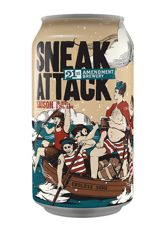 21st Amendment Brewery's Sneak Attack 12oz Can