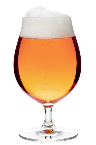 Tulip glass of Watermelon Funk - Watermelon Sour Ale