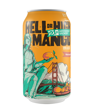 21st Amendment Brewery's Hell or High Mango 12oz Can