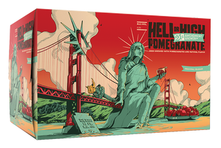 21st Amendment Brewery's Hell or High Pomegranate 6 Pack