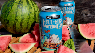21st Amendment Brewery's Hell or High Watermelon Wheat Beer