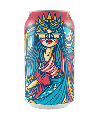 Watermelon Funk Sour Ale 12oz can from 21st Amendment Brewery