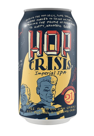 21st Amendment Brewery's Hop Crisis Imperial IPA 12oz Can
