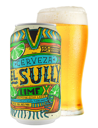 El Sully Lime - Mexican Style Lager 12oz and Pint Glass