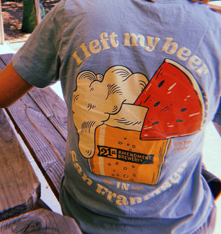 21st Amendment I Left My Beer In San Francisco T-Shirt
